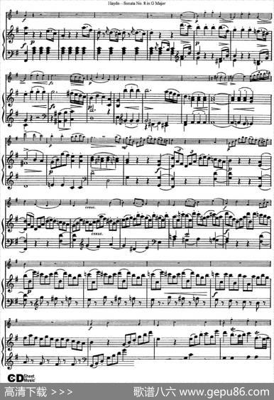 ViolinSonataNo.8inGMajor（小提琴+钢琴伴奏）