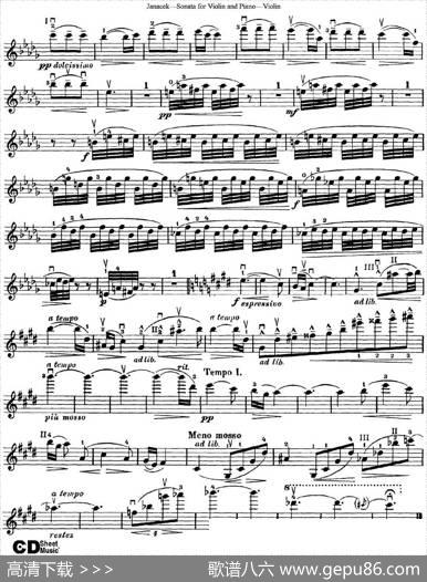 JanacekSonataforViolin