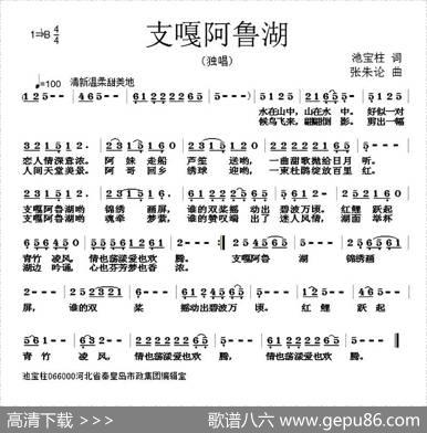 支嘎阿鲁湖 - 池宝柱|张朱论