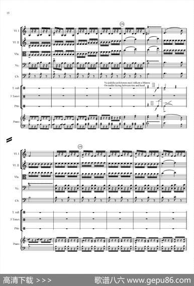 IvoBlahaZameckasuita-FullScore（城堡套曲）|艾沃·布哈