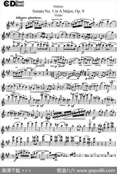 ViolinSonataNo.1inAMajorOp.9