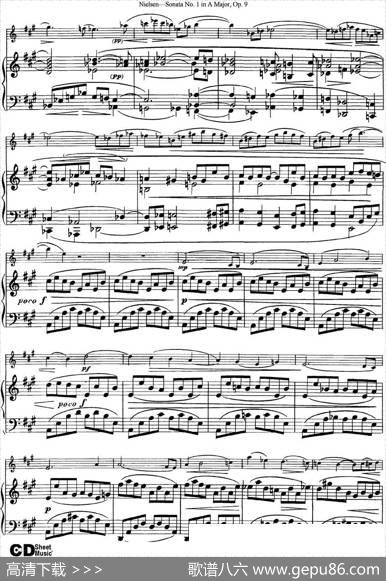 ViolinSonataNo.1inAMajorOp.9（小提琴+钢琴伴奏）
