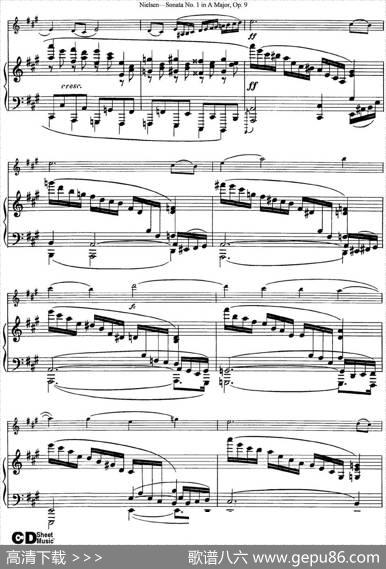 ViolinSonataNo.1inAMajorOp.9（小提琴+钢琴伴奏）