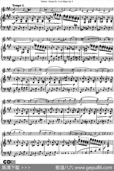 ViolinSonataNo.1inAMajorOp.9（小提琴+钢琴伴奏）