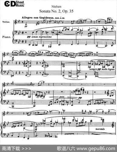 ViolinSonataNo.2Op.35（小提琴+钢琴伴奏）