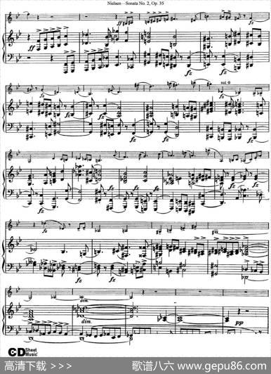 ViolinSonataNo.2Op.35（小提琴+钢琴伴奏）