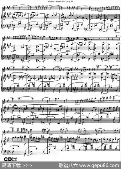 ViolinSonataNo.2Op.35（小提琴+钢琴伴奏）