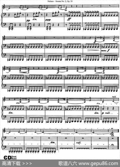 ViolinSonataNo.2Op.35（小提琴+钢琴伴奏）
