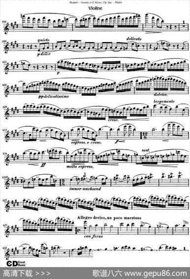 ViolinSonataNo.2inEMinorOp.36