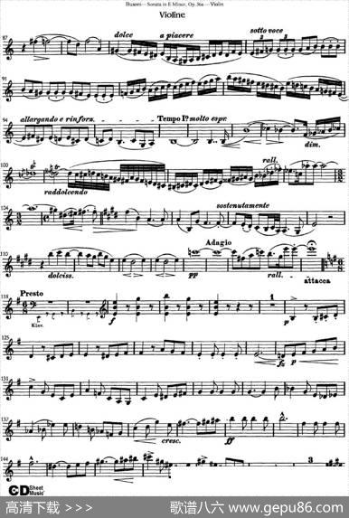 ViolinSonataNo.2inEMinorOp.36