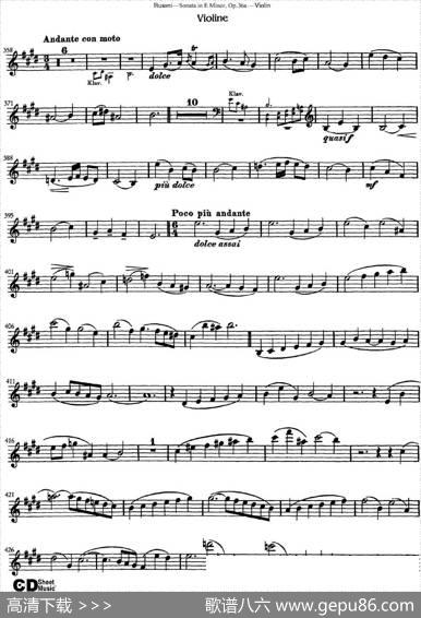 ViolinSonataNo.2inEMinorOp.36