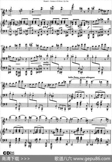 ViolinSonataNo.2inEMinorOp.36（小提琴+钢琴伴奏）