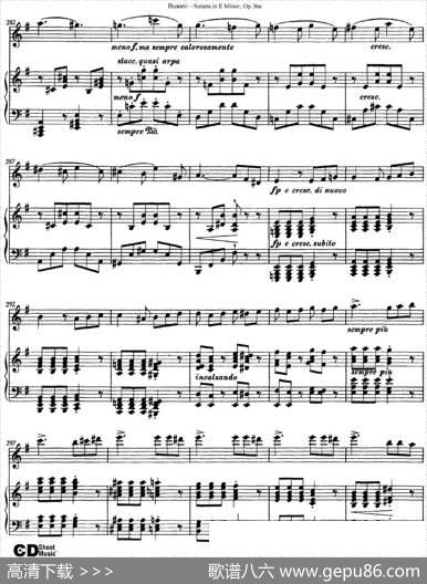 ViolinSonataNo.2inEMinorOp.36（小提琴+钢琴伴奏）