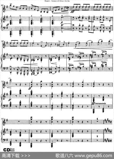 ViolinSonataNo.2inEMinorOp.36（小提琴+钢琴伴奏）