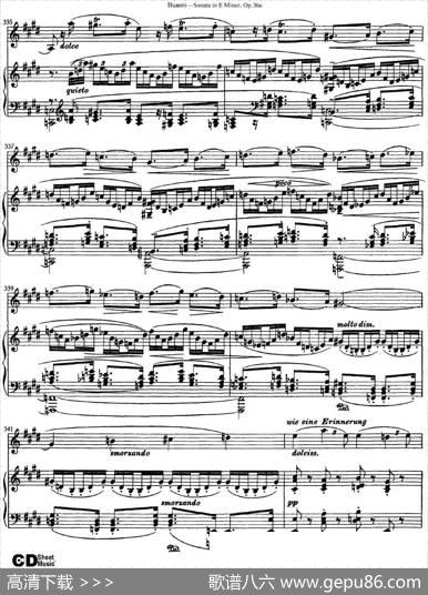 ViolinSonataNo.2inEMinorOp.36（小提琴+钢琴伴奏）