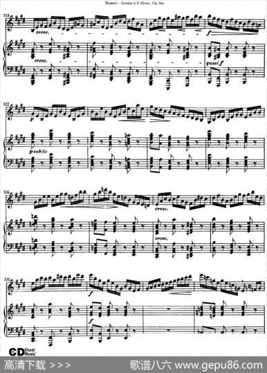 ViolinSonataNo.2inEMinorOp.36（小提琴+钢琴伴奏）