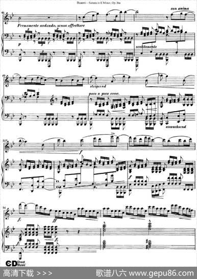 ViolinSonataNo.2inEMinorOp.36（小提琴+钢琴伴奏）