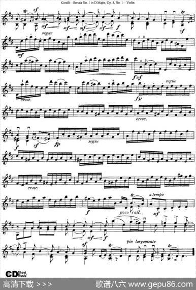 SonataNo.1inDMajorOp.5No.1