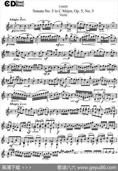SonataNo.3inCMajorOp.5No.3