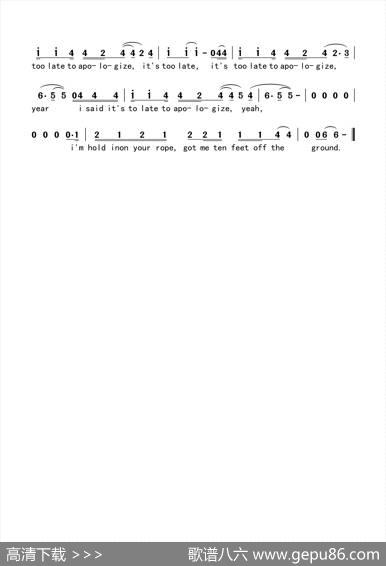 Apolgize - RyanTedder|RyanTedder