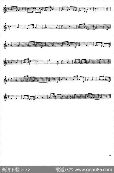 小号考级二级乐曲9首