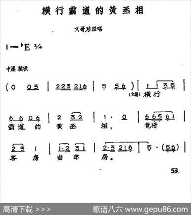 横行霸道的黄丞相（黄梅戏神话艺术片《龙女》文哥、珍姑唱段） - 丁式平等|方绍墀
