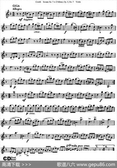 SonataNo.7inDMinorOp.5No.7