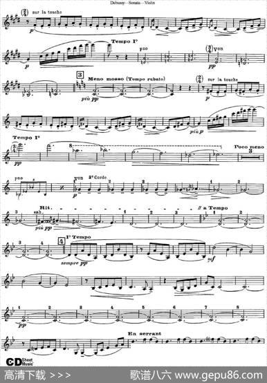 DebussySonata