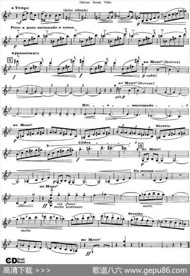 DebussySonata