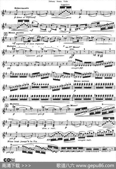 DebussySonata