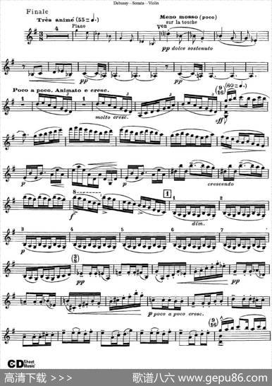 DebussySonata