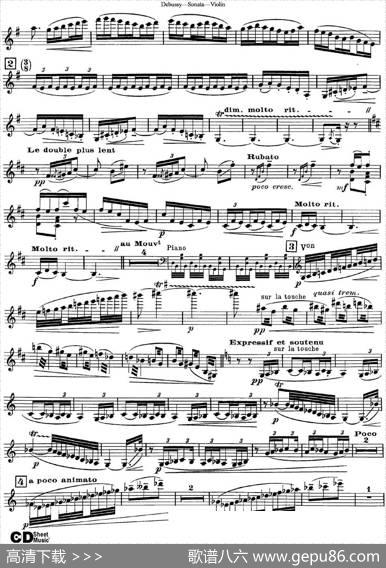 DebussySonata
