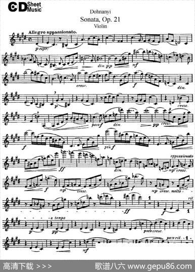 DohnanyiSonataOp.21