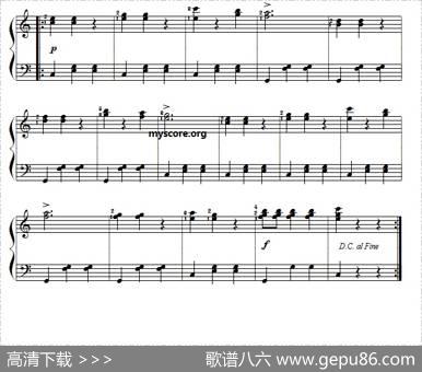 古典钢琴小曲：小小狂欢节|L·斯特里鲍