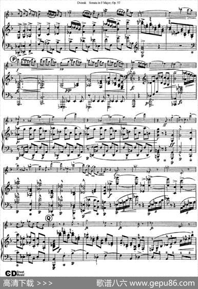 ViolinSonataOp.57（小提琴+钢琴伴奏）