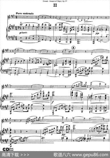 ViolinSonataOp.57（小提琴+钢琴伴奏）
