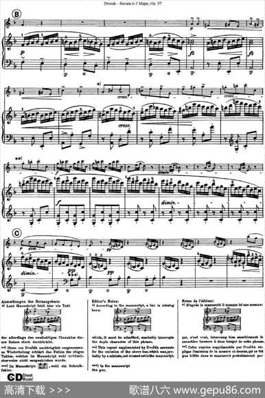 ViolinSonataOp.57（小提琴+钢琴伴奏）