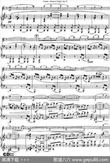 ViolinSonataOp.57（小提琴+钢琴伴奏）