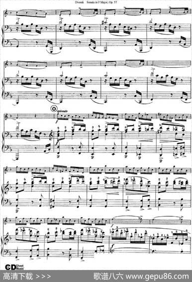 ViolinSonataOp.57（小提琴+钢琴伴奏）