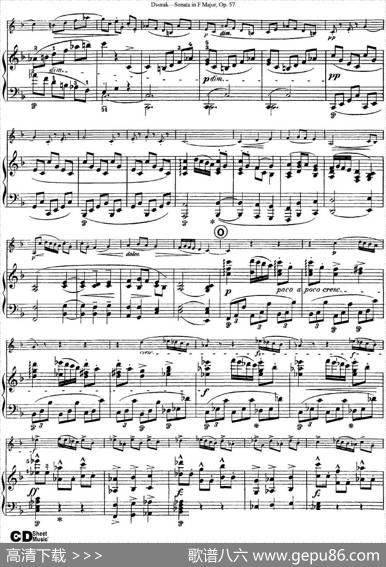 ViolinSonataOp.57（小提琴+钢琴伴奏）
