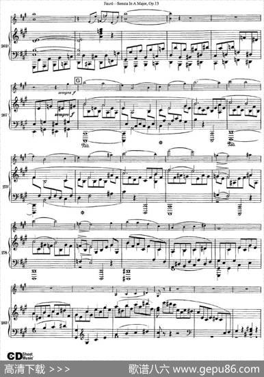 ViolinSonataNo.1Op.13（小提琴+钢琴伴奏）