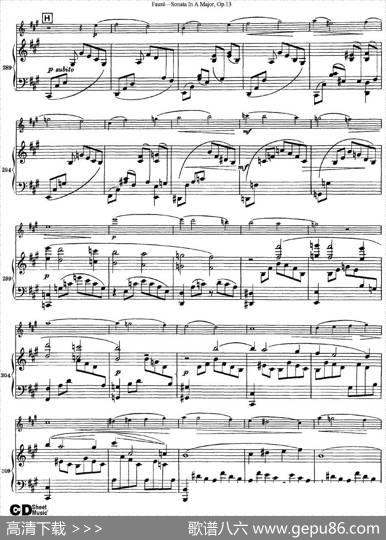 ViolinSonataNo.1Op.13（小提琴+钢琴伴奏）