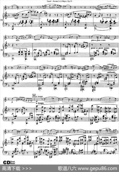 ViolinSonataNo.1Op.13（小提琴+钢琴伴奏）