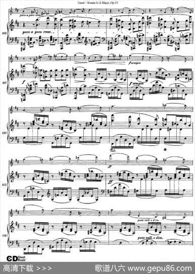 ViolinSonataNo.1Op.13（小提琴+钢琴伴奏）