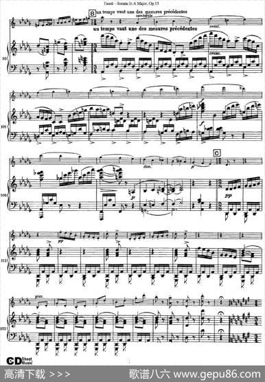 ViolinSonataNo.1Op.13（小提琴+钢琴伴奏）