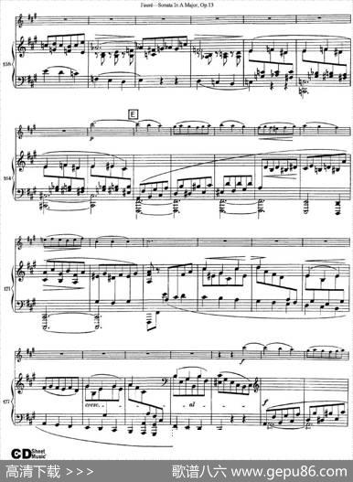 ViolinSonataNo.1Op.13（小提琴+钢琴伴奏）