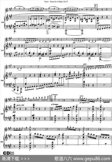 ViolinSonataNo.1Op.13（小提琴+钢琴伴奏）