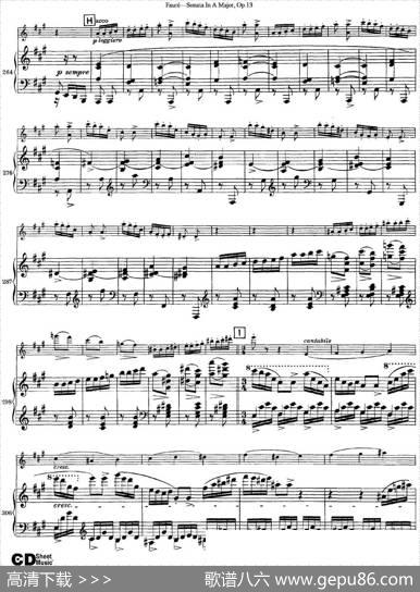ViolinSonataNo.1Op.13（小提琴+钢琴伴奏）
