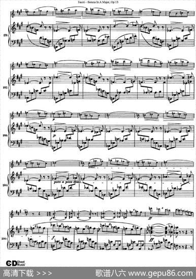 ViolinSonataNo.1Op.13（小提琴+钢琴伴奏）