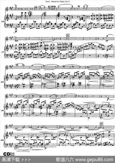 ViolinSonataNo.1Op.13（小提琴+钢琴伴奏）